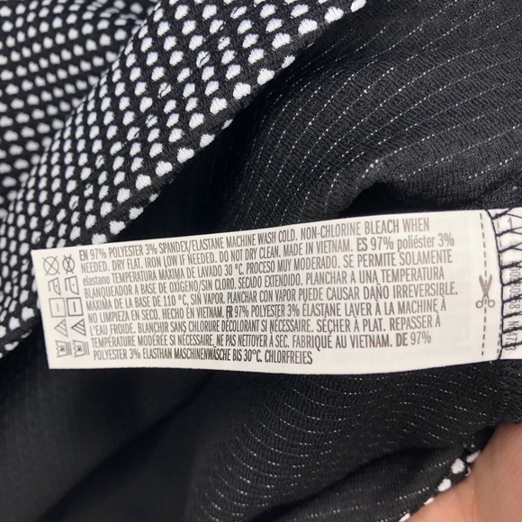 Forever 21 Polka Dot Mini Dress Sz Lg - Picture 5 of 6